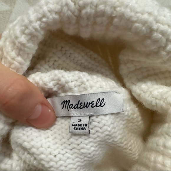 Madewell Sadler turtleneck sweater antique cream - Picture 5 of 5